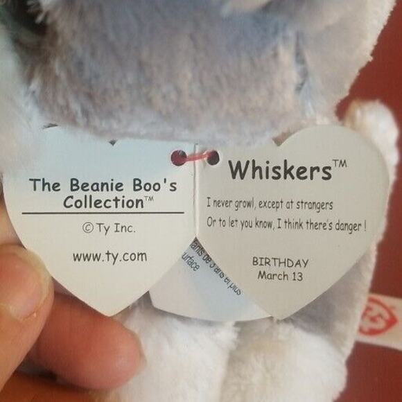 Ty Beanie Boos Lot Of 4 Scarem, Slush, Bandit, Whiskers, All With Tags Halloween - Picture 16 of 16